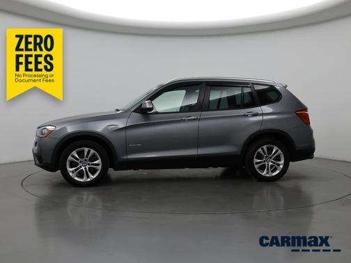 Gray 2016 BMW X3 XDrive35i