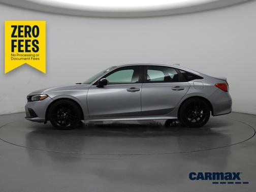 Silver 2022 Honda Civic Sport