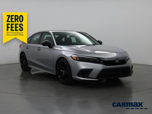 Silver 2022 Honda Civic Sport