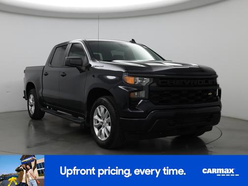 Blue 2022 Chevrolet Silverado 1500 Custom