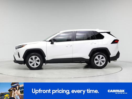 White 2025 Toyota RAV4 LE