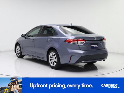 Blue 2021 Toyota Corolla LE