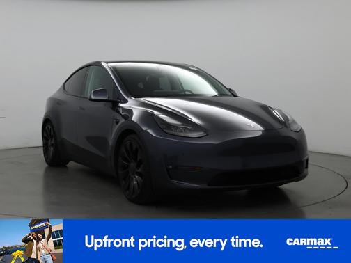 Gray 2022 Tesla Model Y Performance