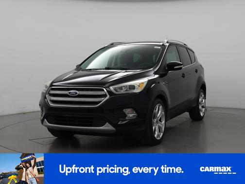 Black 2017 Ford Escape Titanium