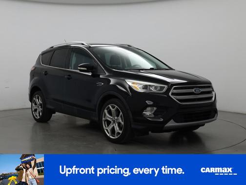 Black 2017 Ford Escape Titanium