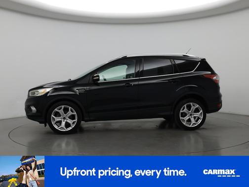 Black 2017 Ford Escape Titanium
