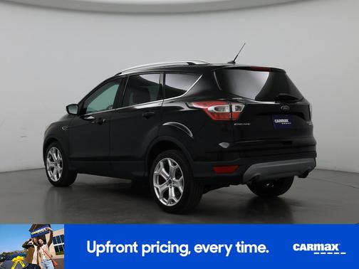 Black 2017 Ford Escape Titanium