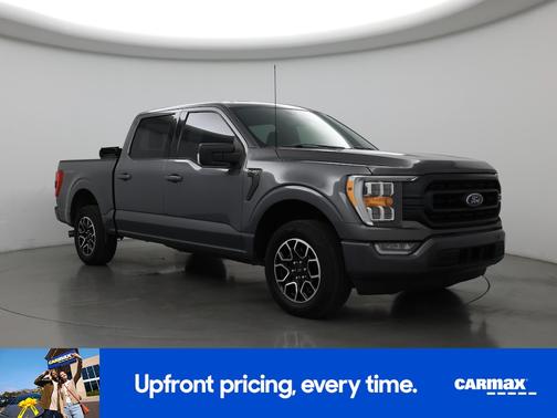 Gray 2022 Ford F-150 XLT