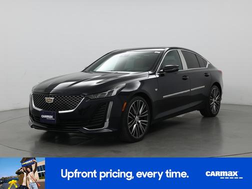 Blue 2021 Cadillac CT5 Luxury