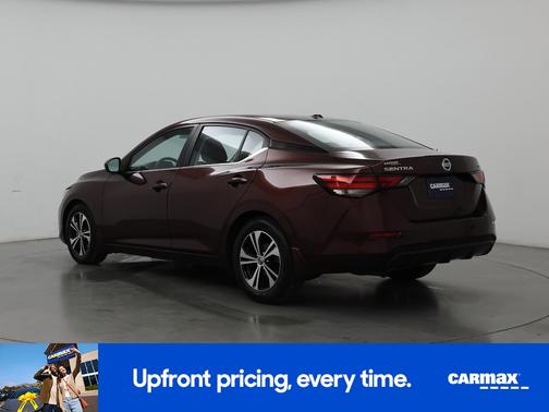 Red 2021 Nissan Sentra SV
