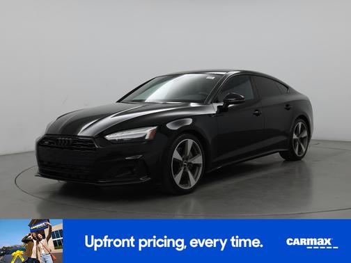 Black 2020 Audi A5 Premium Plus