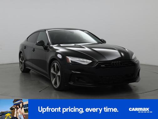 Black 2020 Audi A5 Premium Plus