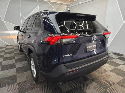 Blue 2021 Toyota RAV4 XLE