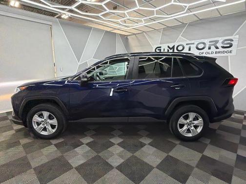 Blue 2021 Toyota RAV4 XLE