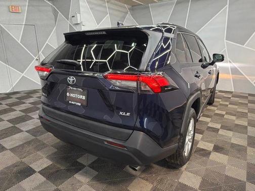 Blue 2021 Toyota RAV4 XLE