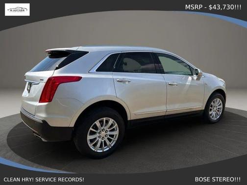 Silver 2019 Cadillac XT5 Base