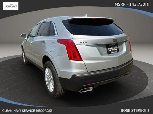 Silver 2019 Cadillac XT5 Base