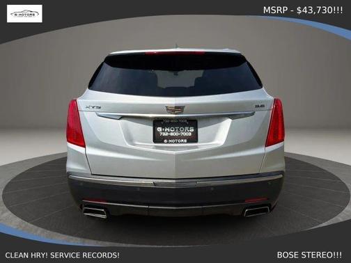 Silver 2019 Cadillac XT5 Base
