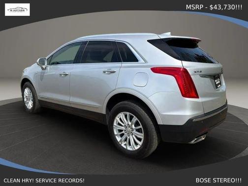 Silver 2019 Cadillac XT5 Base
