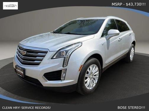 Silver 2019 Cadillac XT5 Base