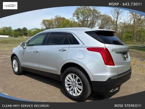 Silver 2019 Cadillac XT5 Base