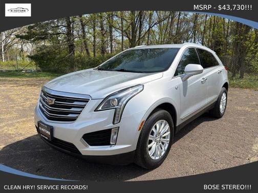Silver 2019 Cadillac XT5 Base