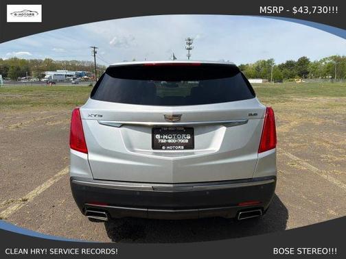 Silver 2019 Cadillac XT5 Base