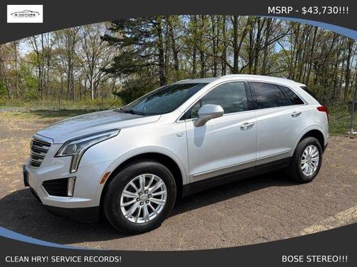 Silver 2019 Cadillac XT5 Base