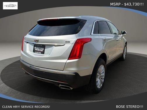 Silver 2019 Cadillac XT5 Base