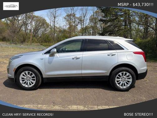 Silver 2019 Cadillac XT5 Base