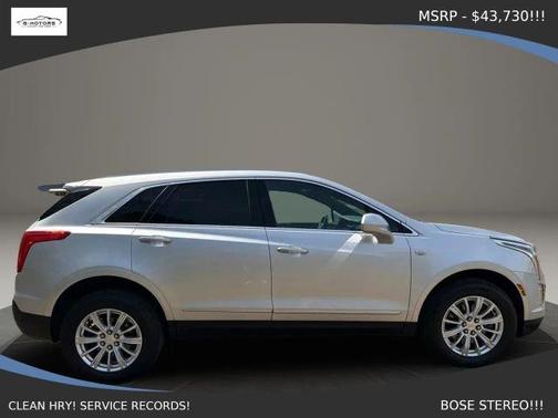 Silver 2019 Cadillac XT5 Base