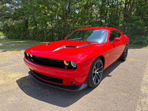 Red 2016 Dodge Challenger R/T Scat Pack