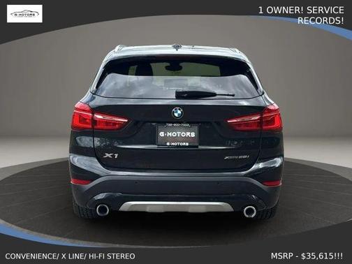 Black 2021 BMW X1 xDrive28i