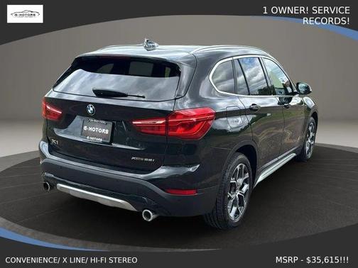 Black 2021 BMW X1 xDrive28i