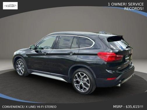Black 2021 BMW X1 xDrive28i