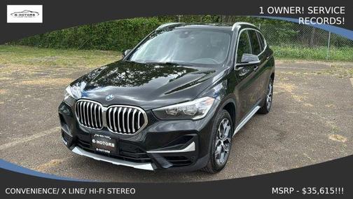 Black 2021 BMW X1 xDrive28i