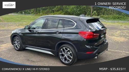 Black 2021 BMW X1 xDrive28i