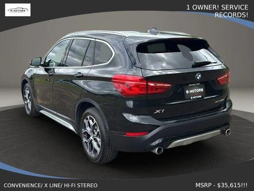 Black 2021 BMW X1 xDrive28i