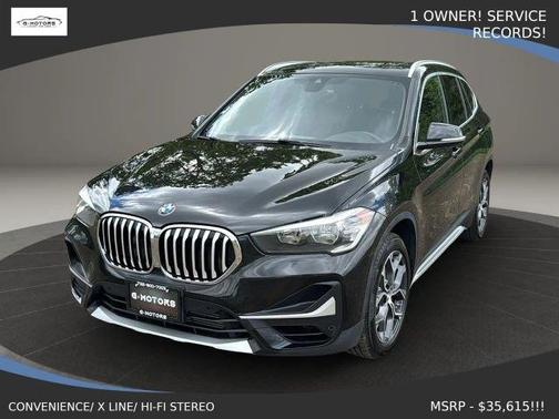Black 2021 BMW X1 xDrive28i