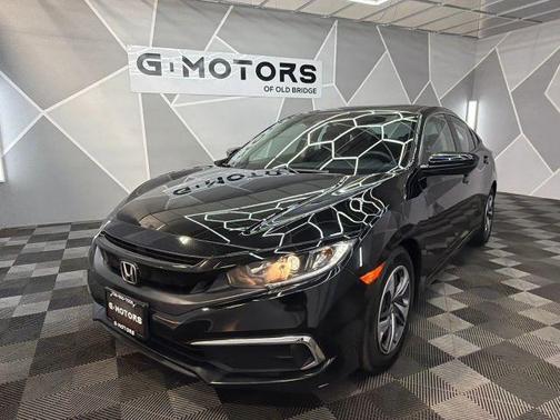 Black 2021 Honda Civic LX