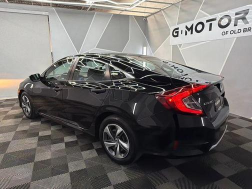 Black 2021 Honda Civic LX