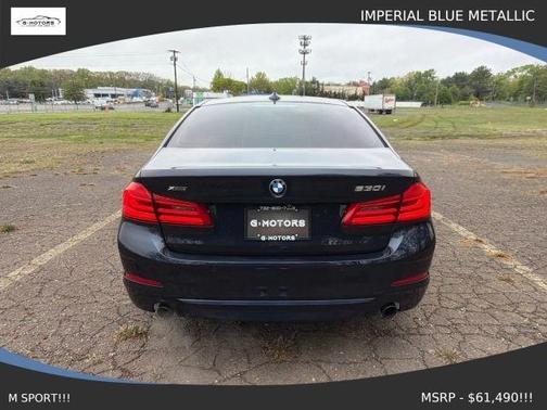 Blue 2020 BMW 530 i xDrive