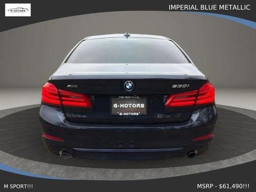 Blue 2020 BMW 530 i xDrive