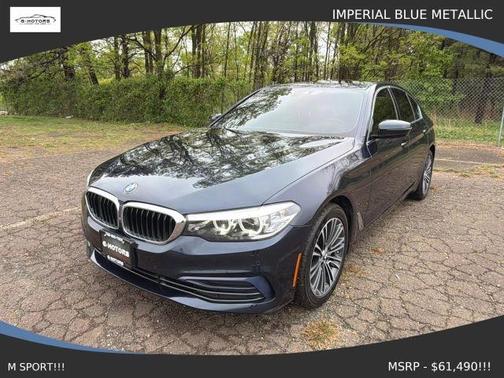 Blue 2020 BMW 530 i xDrive