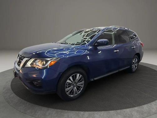 Blue 2020 Nissan Pathfinder S