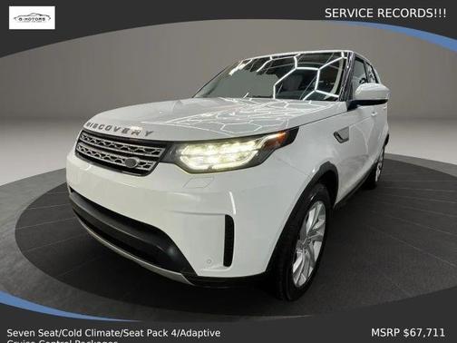 Fuji White 2019 Land Rover Discovery HSE