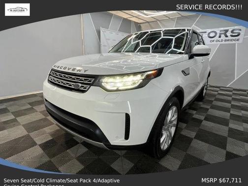 Fuji White 2019 Land Rover Discovery HSE