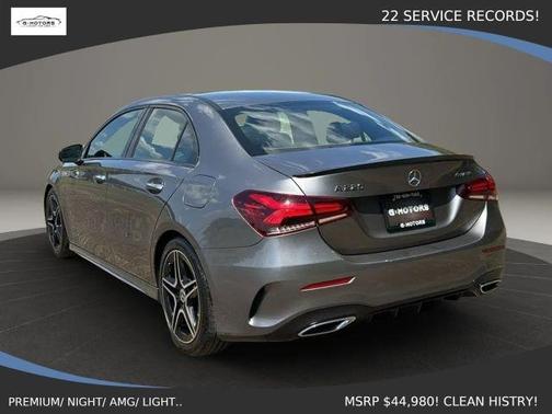 Gray 2019 Mercedes-Benz A-Class A 220 4MATIC