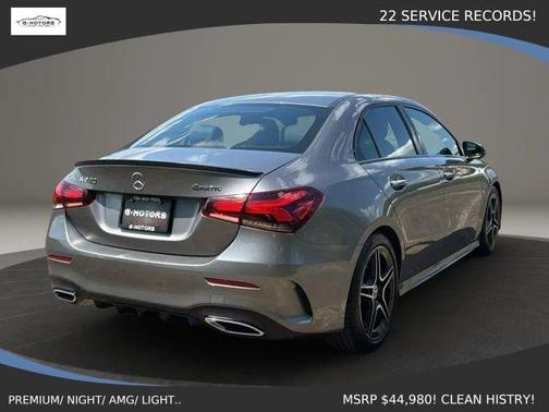 Gray 2019 Mercedes-Benz A-Class A 220 4MATIC