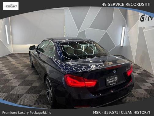 Blue 2018 BMW 430 i